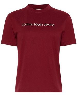 Calvin Klein T-Shirt Classic - Rouge