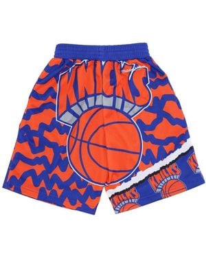 Mitchell & Ness Short Jumbotron 2.0 Mesh - Bleu