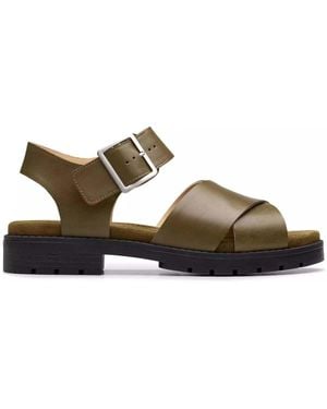 Clarks Sandalen Orinoco Cross - Bruin
