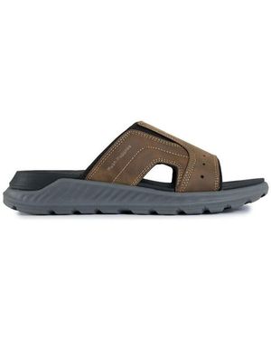 Hush Puppies Mules Lewis Des Sandales - Marron