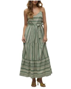 Vero Moda Lange Jurk - Groen