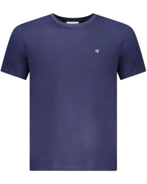Calvin Klein T-shirt T-SHIRT M/M - Bleu