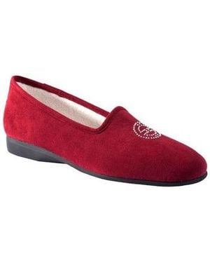 Exquise Chaussons Elisa470 - Rouge