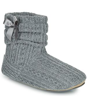 Isotoner Pantofole 97720 - Grigio
