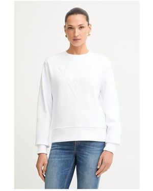 Guess Sweatshirts W6YQ04 K3858-G011 - Blanc