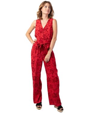 Coton Du Monde Combinaisons Pauly - Rouge