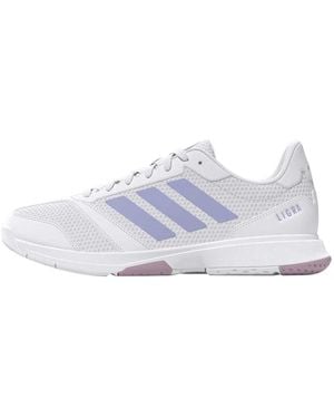 adidas Chaussures Baskets Ligra 8 cuir synthétique et mesh - Blanc