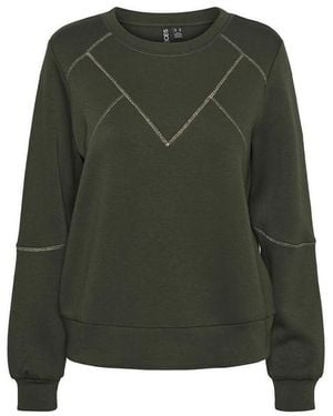 Pieces Sweater - Groen