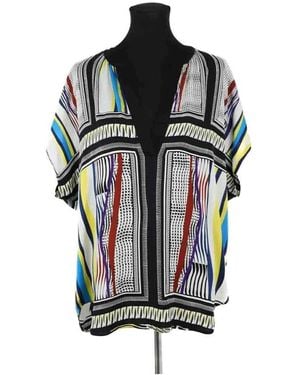Diane von Furstenberg Blouses Blouse en soie multicolore - Noir