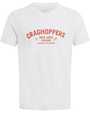 Craghoppers T-shirt Lucent Hike - Blanc
