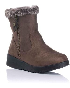 Amarpies Bottes Neige Bottines Confort - Marron