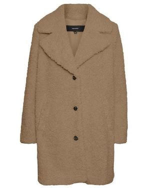 Vero Moda Mantel - Bruin