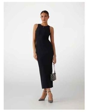 Guess Robe W4YK0J KCDE0-JBLK - Blanc