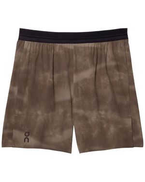 On Shoes Korte Broek - Bruin