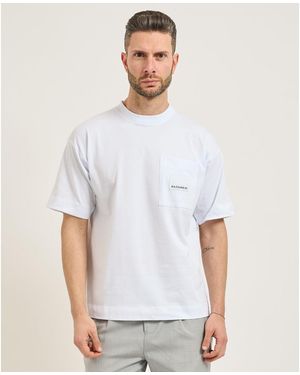 Gazzarrini T-Shirt T-Shirt Homme Avec Poche - Blanc