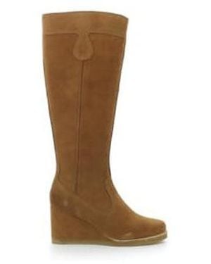 Kickers Bottes West, Bottes Femme - Marron