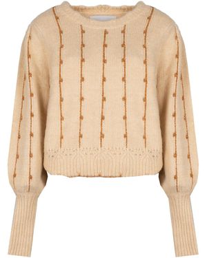 Silvian Heach Pull PGA22187 - Neutre