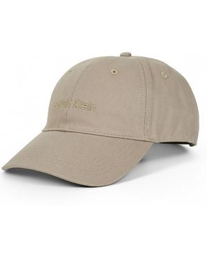 Calvin Klein Pet Titlecase Embroidery Baseball Ca - Grijs