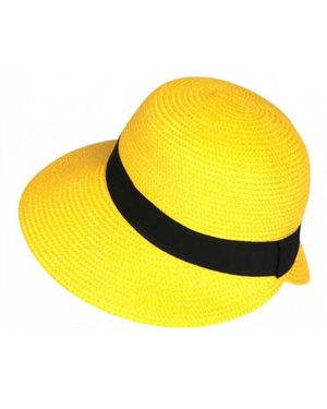 Nyls Création Chapeau Chapeau - Jaune