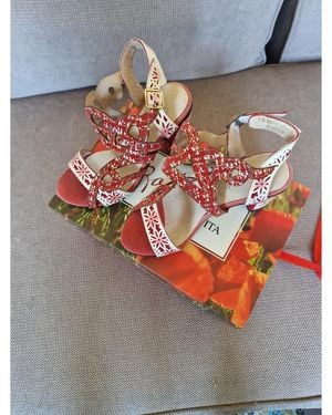 Laura Vita Sandales À Talon Sandales - Gris