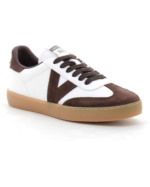 Victoria Baskets basses Baskets blanches unisexes - Marron