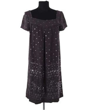 Gerard Darel Robe Robe Grise - Noir