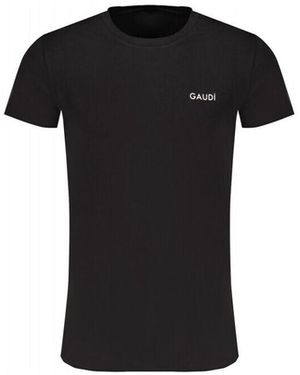 GAUDI T-Shirt T-Shirt À Manches Courtes Pour Homme Gaudì - Noir