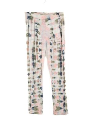 Raquel Allegra Collants Legging multicolore - Gris