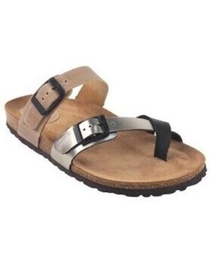 Interbios Chaussures Sandale beige INTER BIOS 7212 - Marron