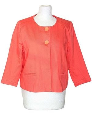 Phildar Veste Veste Taille 38 / M Rose - Rouge