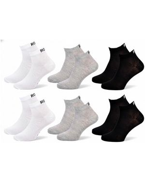 Roxy Chaussettes Lot Chaussettes Courtes Quarter – Pack de 6 Paires 3562RX6 - Multicolore