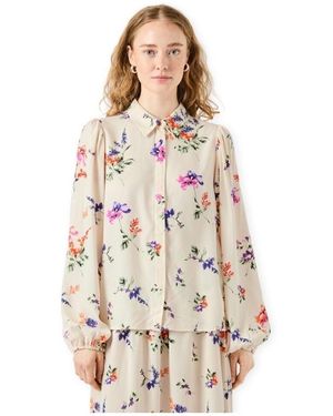 Y.A.S Blouse Yas Noos Asina Shirt - Wit