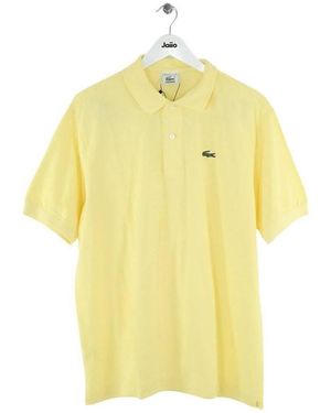 Lacoste T-shirt Polo en coton jaune