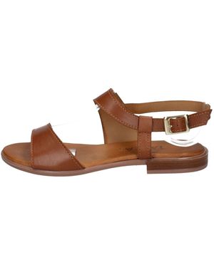 Talea Sandales plates - Marron