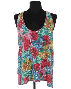 Maje Blouses Top Sans Manche - Rouge