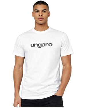 Emanuel Ungaro T-shirt Gomme - Blanc