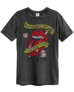 Amplified T-shirt Tattoo - Noir