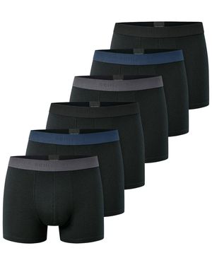 Schiesser Caleçons Caleçon Paquet de 6 6PACK Shorts ""95/5"" - Vert