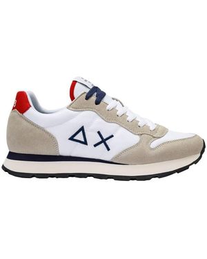 Sun 68 Sneakers Tom Solid Nylon Z41101 01 - Wit