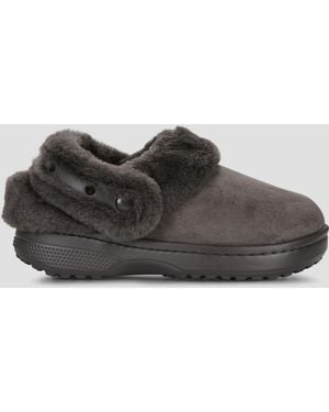 Crocs™ Scarpe Cls Unfurgettable Sueded Clog - Nero