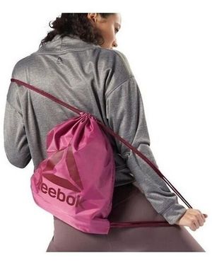 Reebok Sac A Dos Drawstring - Rose