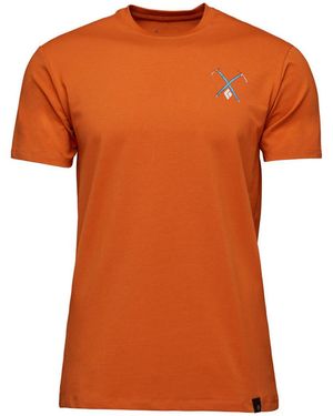Black Diamond Chemise M Piolet Ss Tee - Orange