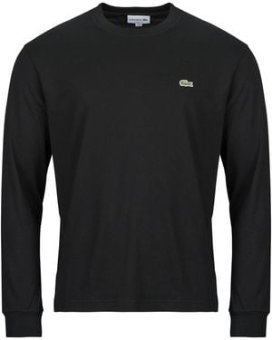Lacoste T-Shirt Lange Mouw - Zwart