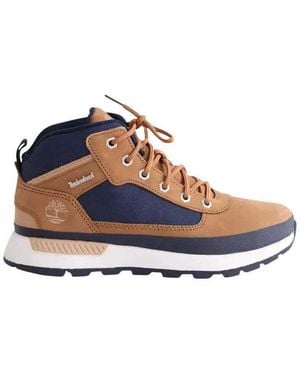 Timberland Baskets Baskets Camel - Bleu