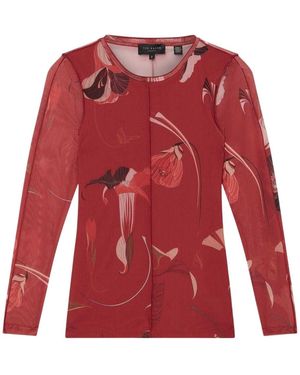 Ted Baker T-Shirt Gt53660 - Rouge
