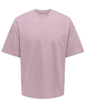 Only & Sons T-Shirt 6498502 - Violet
