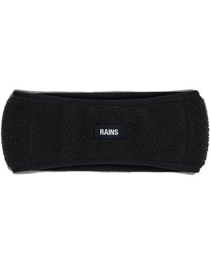 Rains Bonnet Fleece Trapper Hat W2T3 - Noir