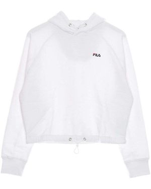 Fila Sweat-Shirt Eilies Cropp Hoodie - Blanc