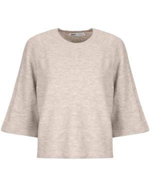 ONLY Pullover Onlsimoni 3/4 Pullover - Braun