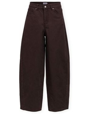 Object Jeans Larges Moji Elsa Jeans - Marron
